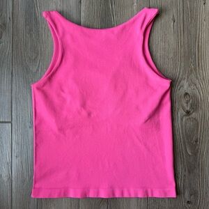 Free People Clean Lines Crop Top – PomPom Pink – M/L